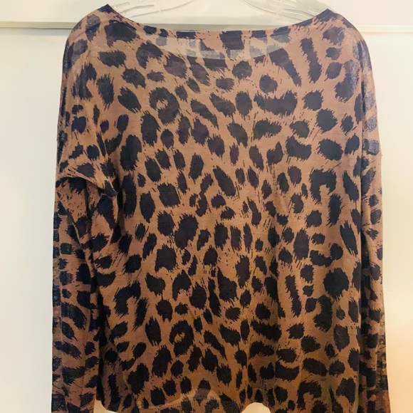 LOFT Leopard Sweater - Picture 3 of 5